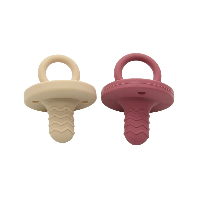 Baby Silicone Pacifier  Infant Customize  Nipple Pacifier  Soft Teething  Food Grade  Baby Silicone Teething Pacifier