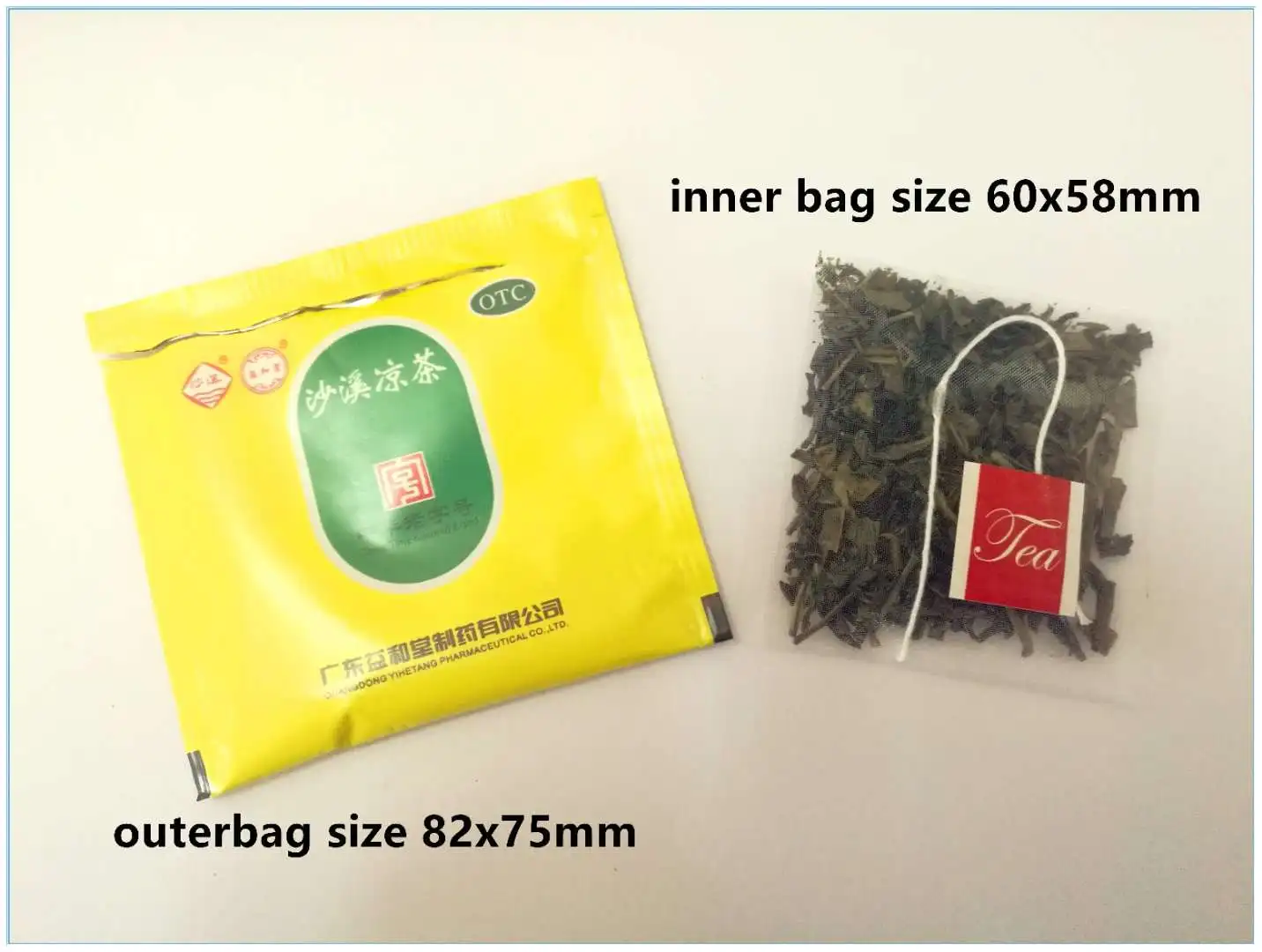 3-side Ultrasonic Sealing Triangle Pyramid Inner And Outer Bag Packaging Machines