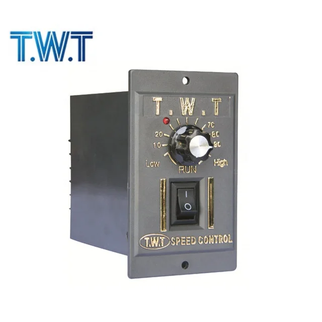 twt speed control ac induction gear motor with speed controller us-52