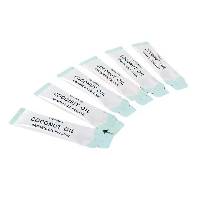 2024 new Portable travel size coconut oil mouthwash packets wholesale dental mini toothpaste oral mouth wash deodorant