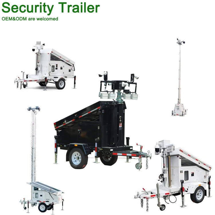 mobile cctv trailer