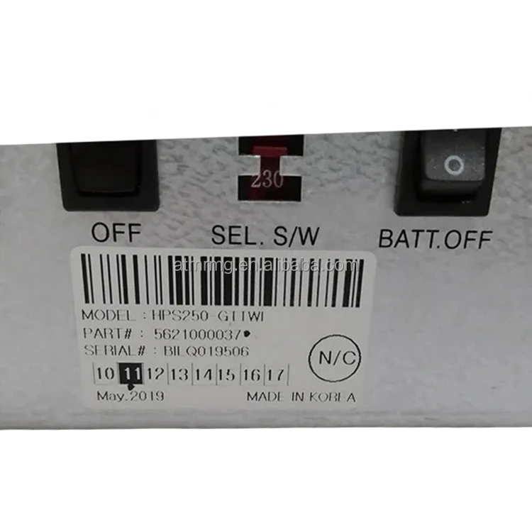Hyosung HPS250 PSU HPS250GTTWI 5621000037 S5621000037 Power Supply for ATMs Machine Parts