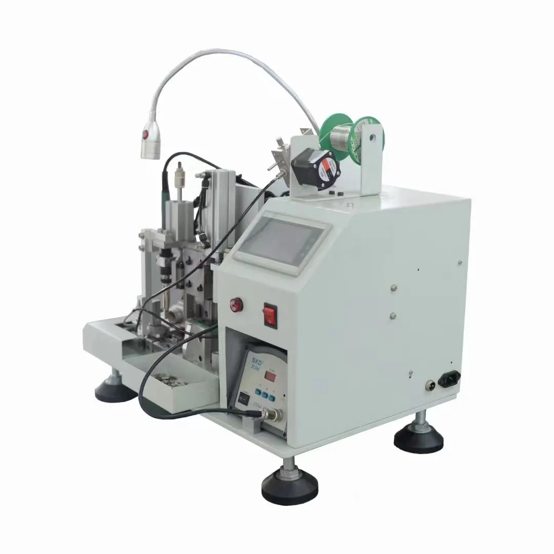 Door to door service ,  Semi automatic soldering machine for USB  cable,semi soldering machine