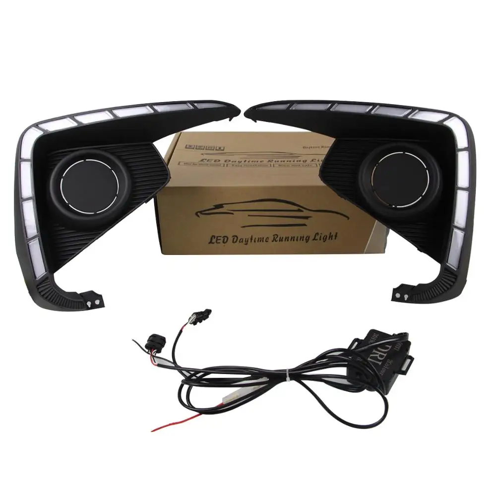 Car flashing led drl  fog lamp for Suzuki Ertiga 2018 - 2019 auto spare car parts