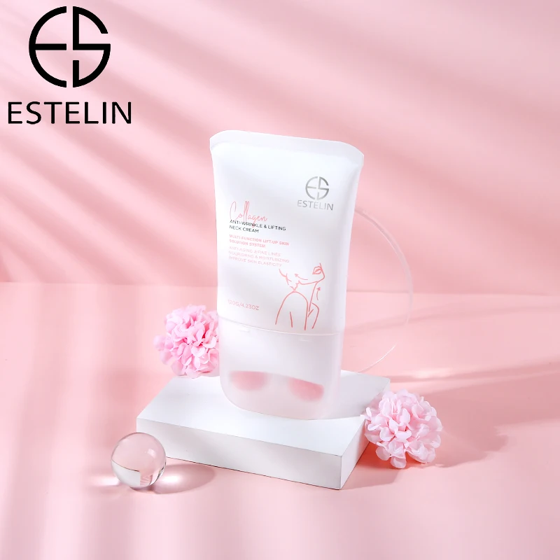 ESTELIN Skin Care Private Label Smoothing Repairing Collagen Anti-Wrinkle & Lifting Neck Cream 120g