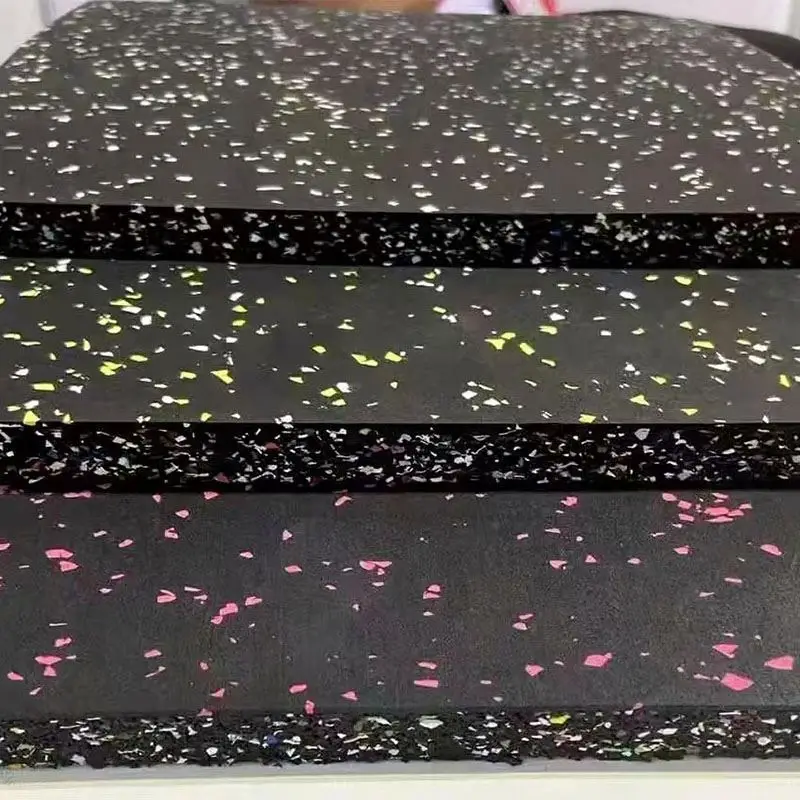 Heavy Duty 3m Thick Anti Slip Matting Factory Directly Supply Gym Rubber Floor Roll Mat Roll For Fitness