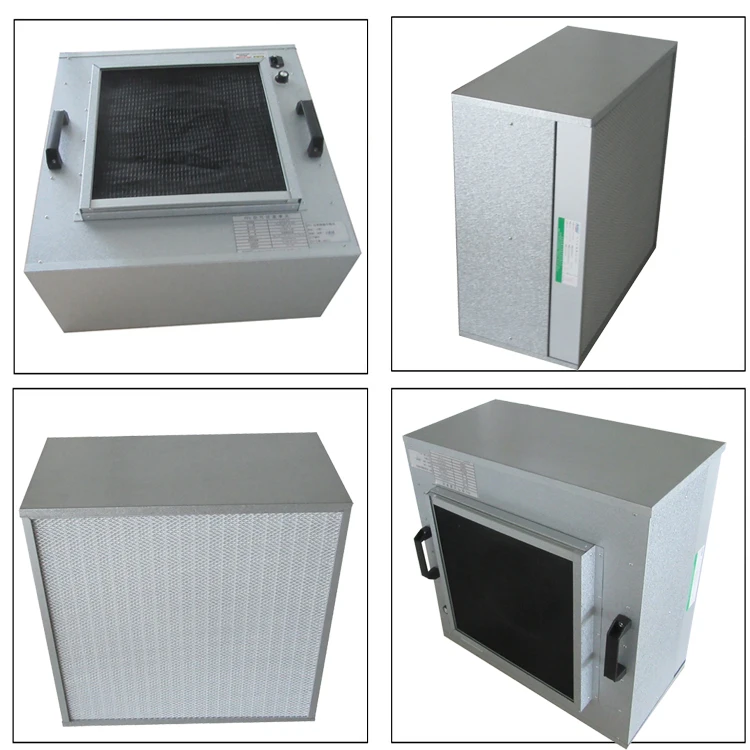 Hepa Box Fan Filter Unit Ffu Laminar Flow Hood Filter For Air Conditioning Ventilation System