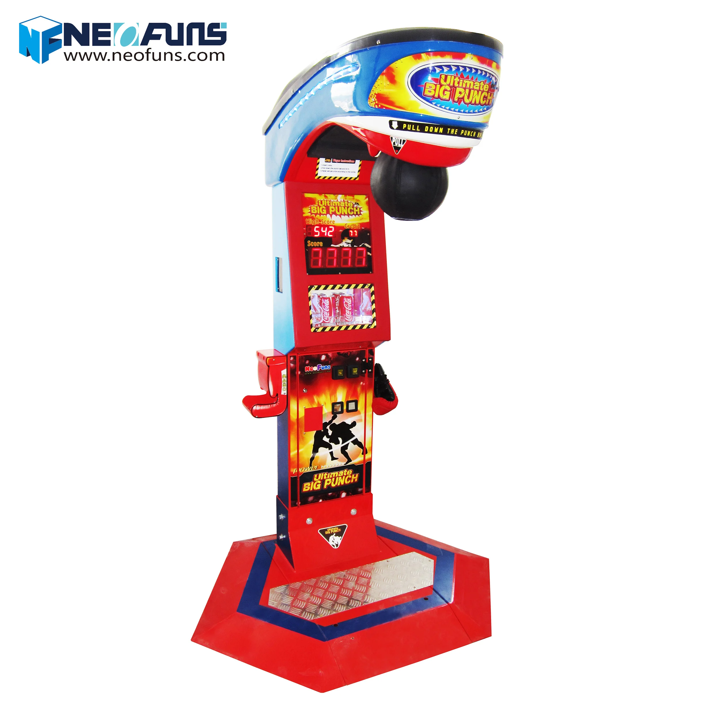 Best Price Neofuns Ultimate Big Punch Electric Punching Machines Boxing Game Machine