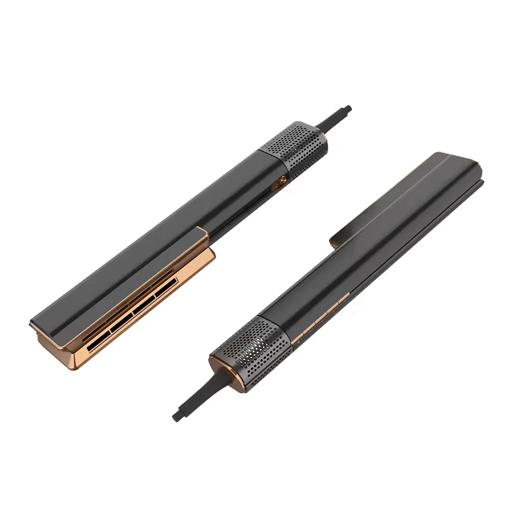 Five Plus Dual Voltage 2 In 1 Hot Air Styler Straightening Flat Iron Planchas Para Cabello Airstrait Airflow Hair Straightener