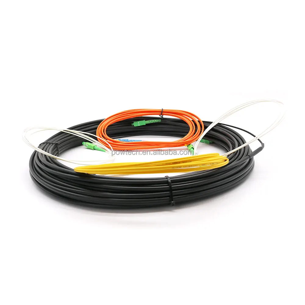 SC/APC UPC FTTH ROUND DROP CABLE UNDERGROUND 1CORE SC/APC UPC FTTH with connector