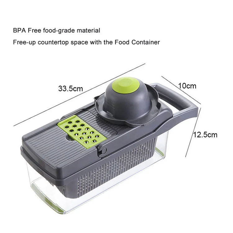 Best Selling Kitchen Multifunctional Vegetable And Fruit Chopping And Slicing Manual Vegetable Cutter