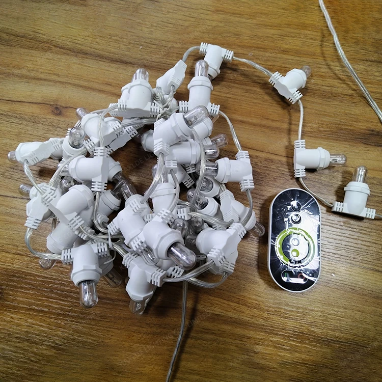 E14 Festoon Led Belt Light Dimmable Decoration Lights for Events Luces Navidad Wire String Party Garden Patio Yard Christmas 50