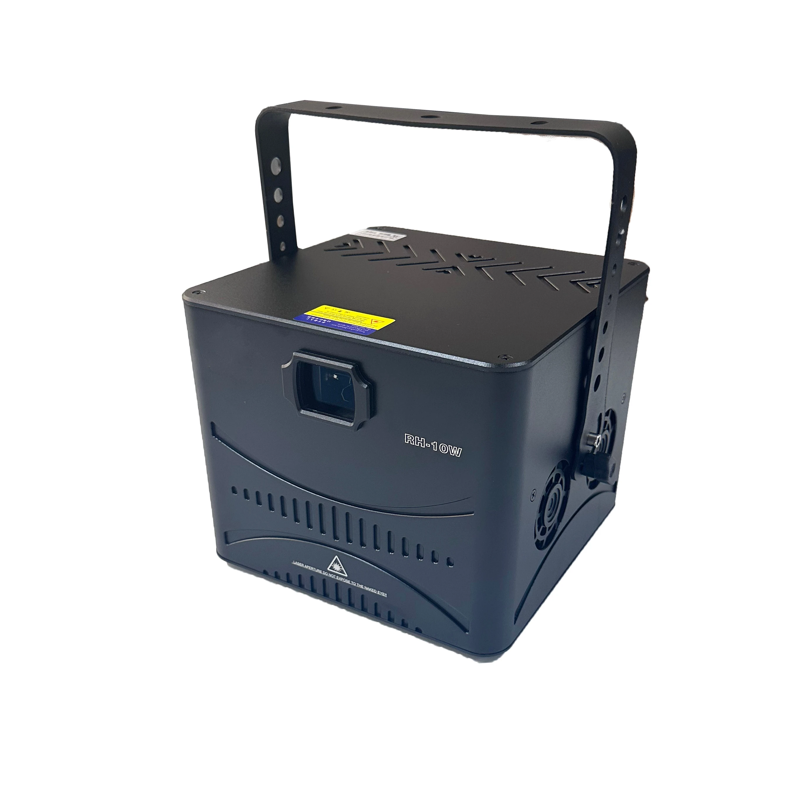 Профессиональный сценический 10 Вт RGB Полноцветный анимационный DMX512 лазерный свет для диджейской сцены свадебной вечеринки