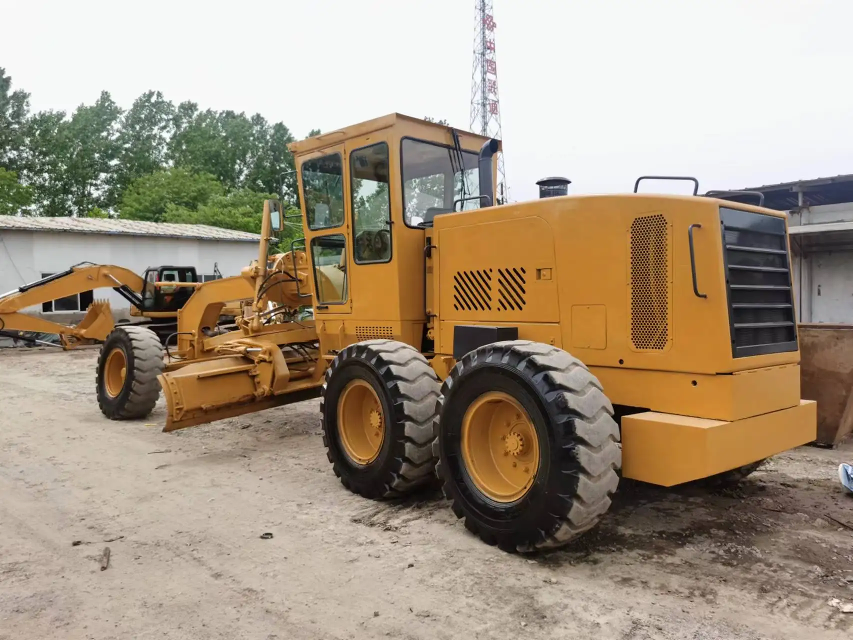 original Caterpillar paver Good Condition Road Grading Blading Machine Used Cat 140H Motor Grader Construction Machinery