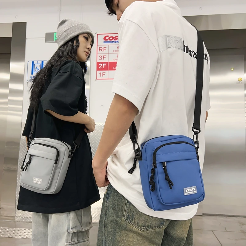 Factory  mini shoulder sling bag for men fashion unisex custom logo shoulder crossbody bag good quality chest bag for men