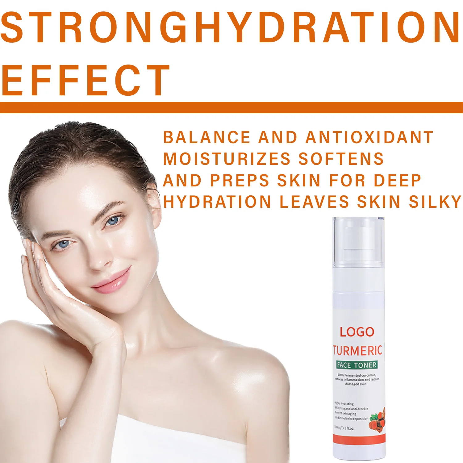 Brightening Toner Anti Acne Skin Firming And Tightening Products Turmeric Toner Face