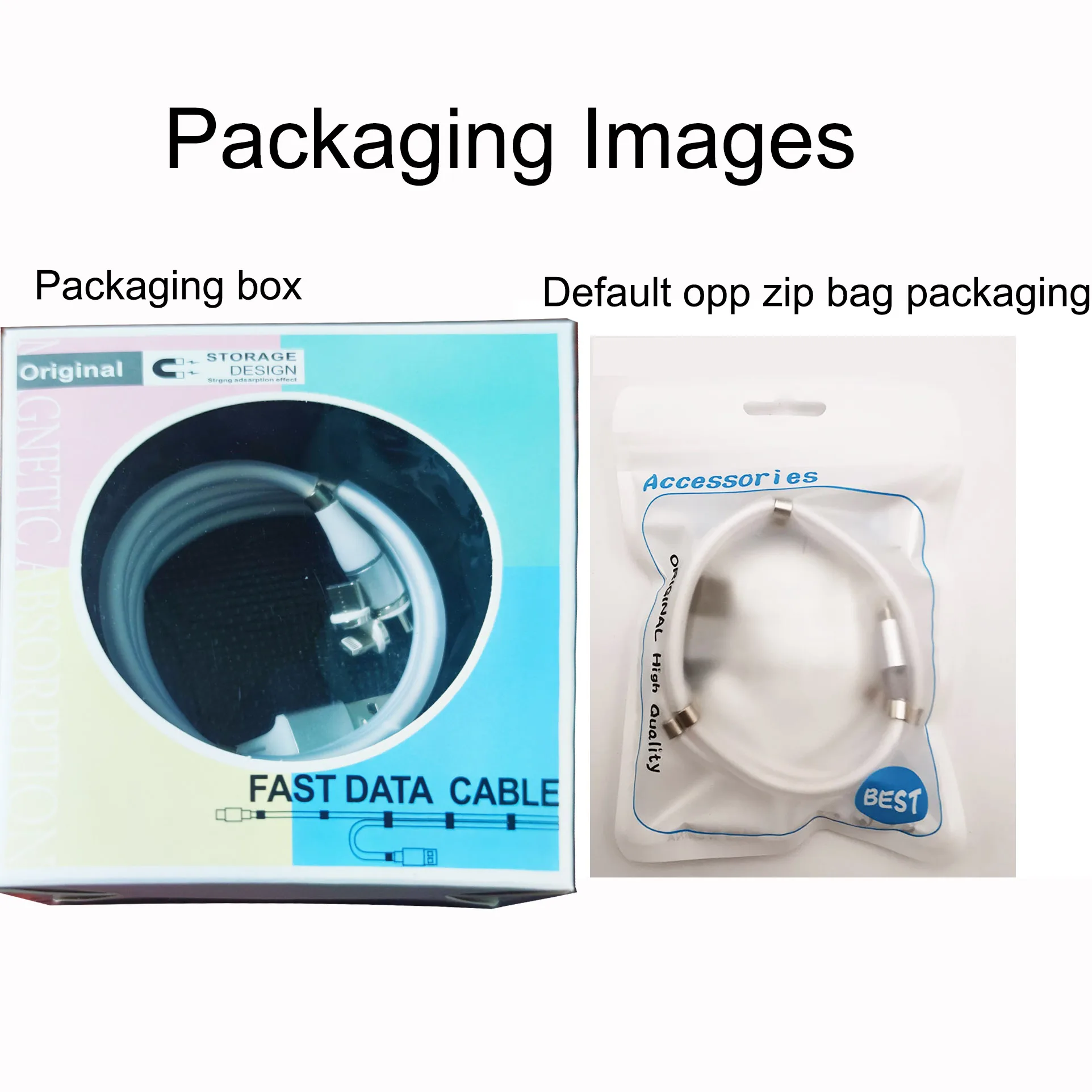 USB Charging Cord Self-winding Coiled 360 3A Charger 3 In 1 Magnetic Usb cable