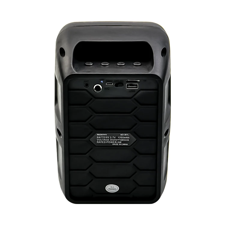 MODORWY karaoke stereo wireless speaker 4 inch 10W portable subwoofer speaker dj speaker