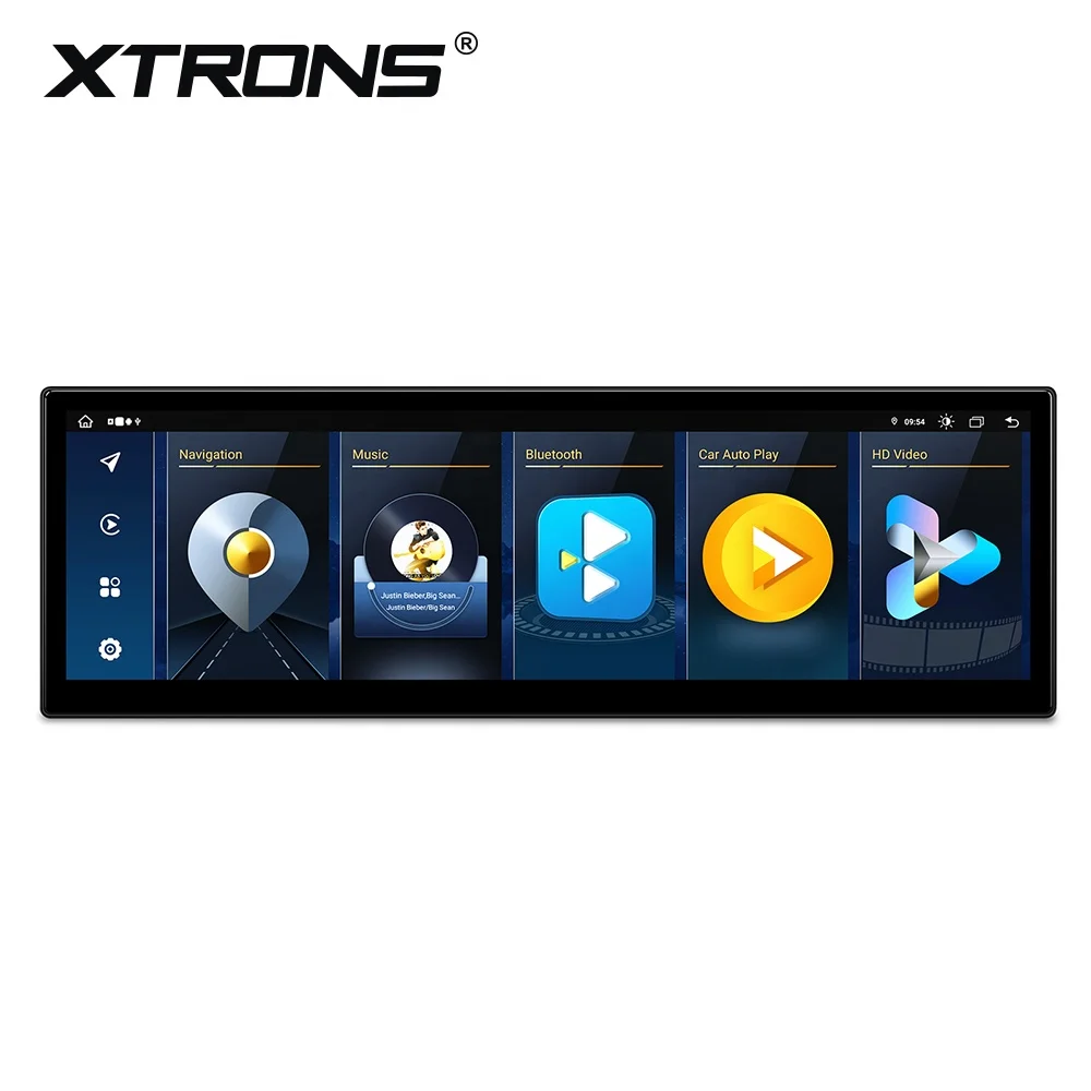 XTRONS 14.9 Inch 2560*720 Android 13 8Core 64GB Car Stereo Carplay 4G LTE Android Autoradio For BMW 5 Series E60-E62 2005-2008