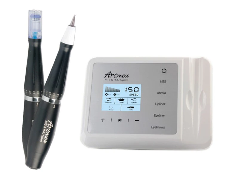 2019 Direct Selling Electric Digital Artmex v9 wireless cordless permanent makeup raven tattoo machine