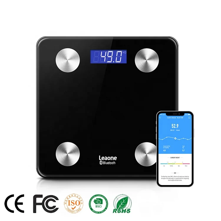 Accept custom order comper  body fat muscle water scale led display digital bathroom weighing body scale