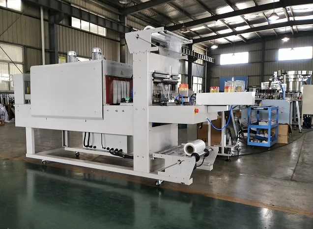 Automatic Heat Shrink Wrap Tunnel Packaging Wrapping Machine