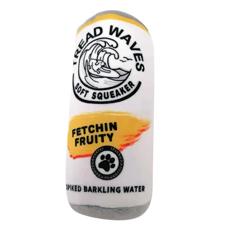 Songshan Toys Hot custom pet supplies dog accessories Simulation of a can dog stuffed soft plush squeaky chew toy manufacturer