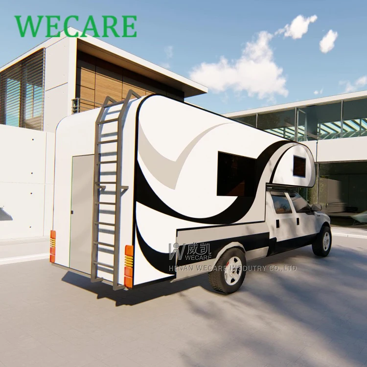 Hot selling rv motorhomes caravan aluminum frame travel trailers