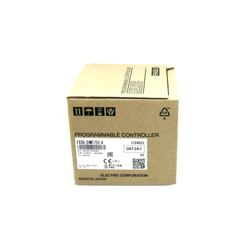 Top Agent 100% New original PLC Controller FX3G-24MT ES PLC module Japan Factory Sealed In Stock PLC Supplier
