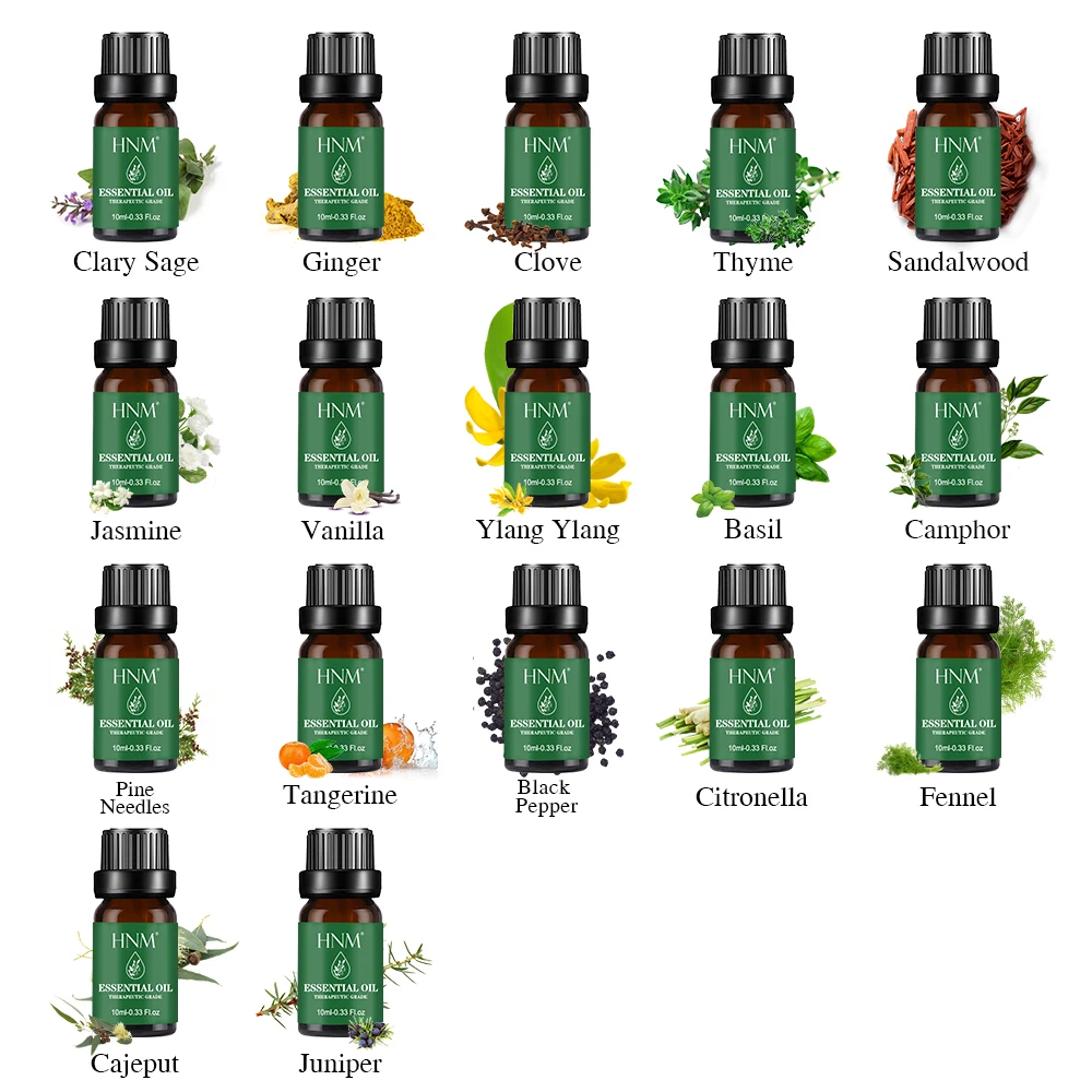 
10ML High Quality Cheap Aromatherapy Diffuser Manufacturers Citronella Organic Private Label Essential Oils Set 