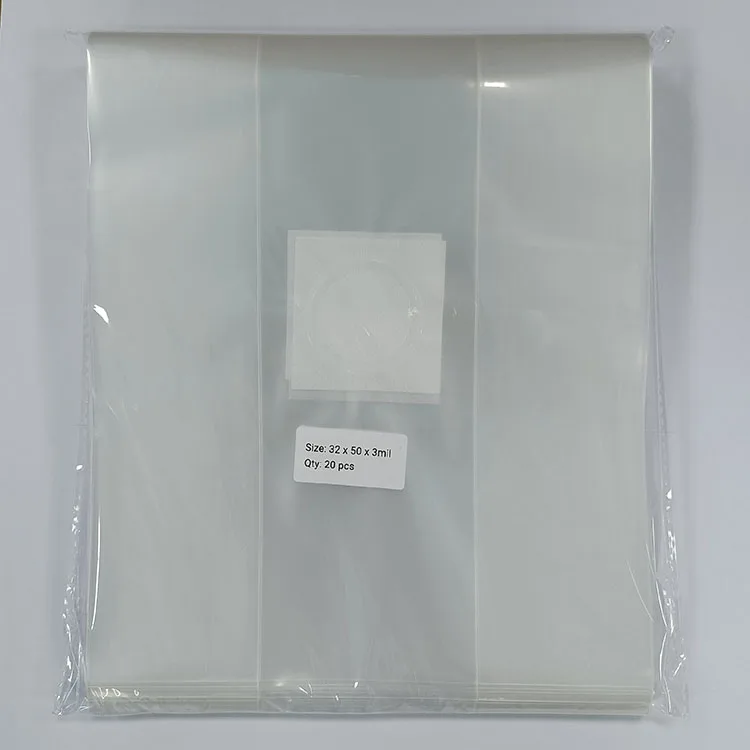 20 wide 50 length 12 high 20-pack sealable spawn bags on filter breathable mushroom grow bags