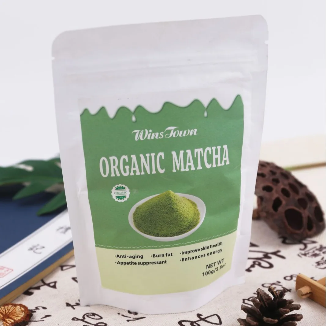 Organic Matcha green Appetite suppressant Enhances energy 100g