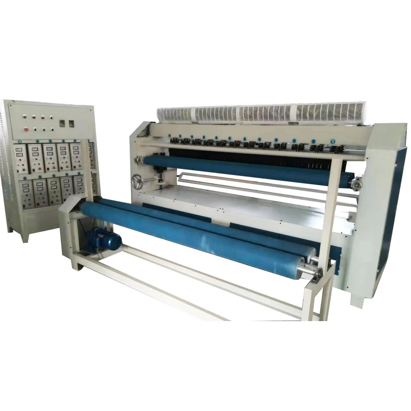 Ultrasonic quilting machine for dots line