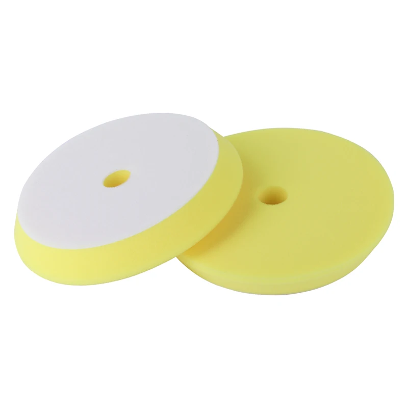 Germany Sponge Step-4 Finishing Pad Red Ultra Soft Make Paint Shiny Car Polishing Buffing for Auto Detailing