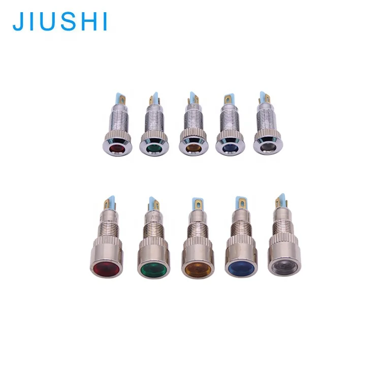 Mounting hole 8/12/16/19/22/25/30mm led indicator lamp 220v 24v singal light