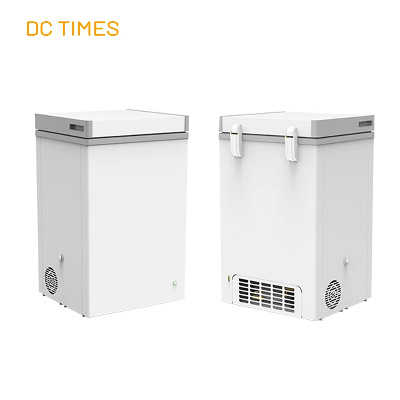 Solar freezer system with 99/135L including DC with solar Control Panel for customized chest freezer and fridge parts