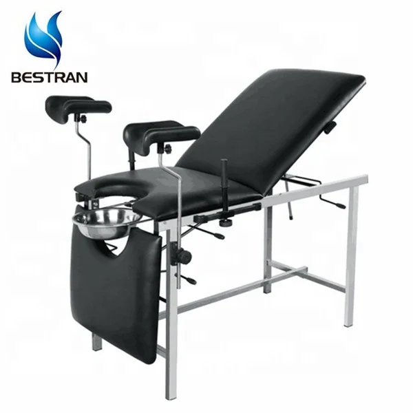 BT-OE020 Cheap hospital electric and manual adjustable Obstetric Examination Table, Gynecology surgical bed with basin price