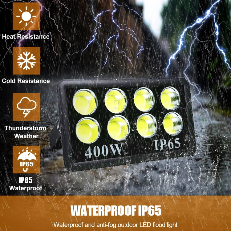 Excellent Quality Long Life Sport Stadium Ip65 Aluminum Cob 50 100 150 200 300 400 500 W Led Flood Lamp