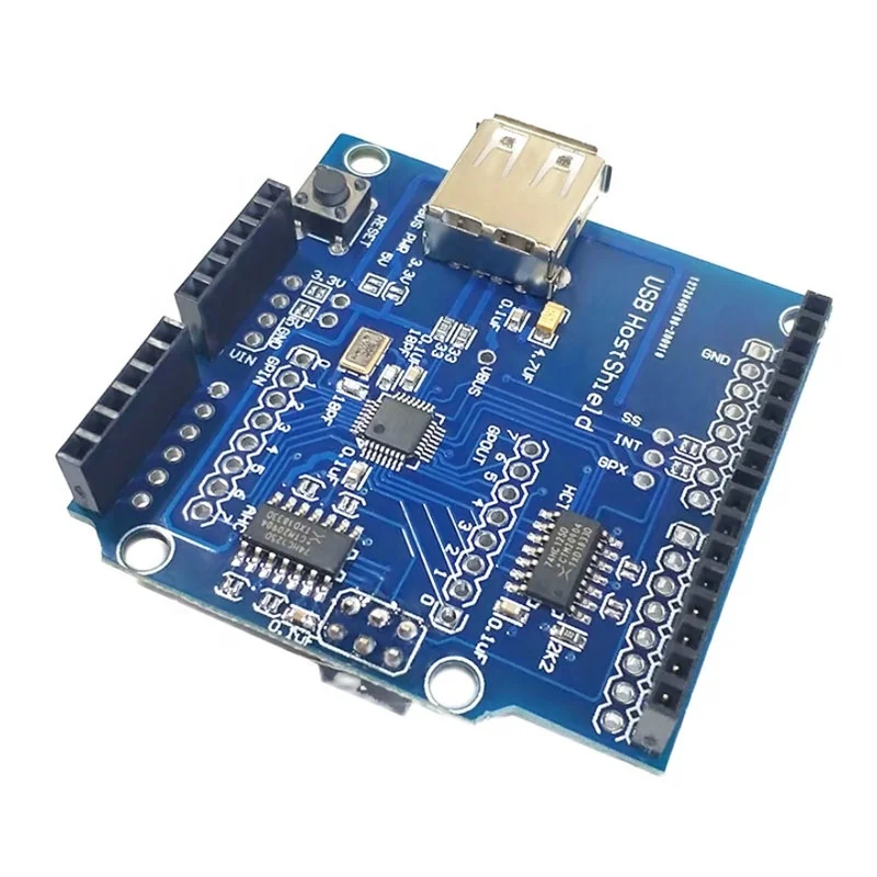 USB Host Shield 2.0 for Arduino UNO MEGA ADK Compatible for Android ADK DIY Electronic Module Board