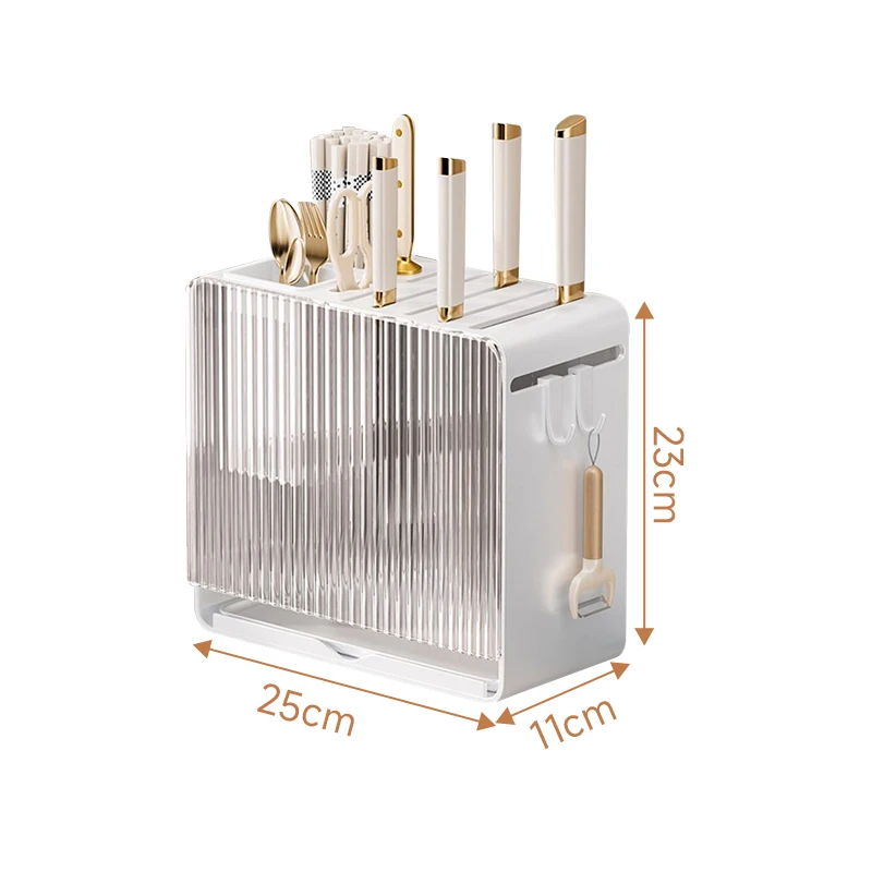 Multifunctional Chopstick Fork Spoon Knife Organizer Kitchen Metal Storage Holders Rack