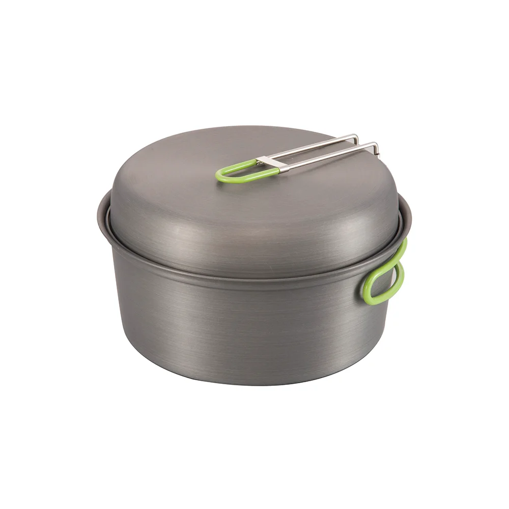 Good Selling Products Hard Anodized Portable Outdoor Non Stick Picnic Sets Camping Cookware Sets Pot
