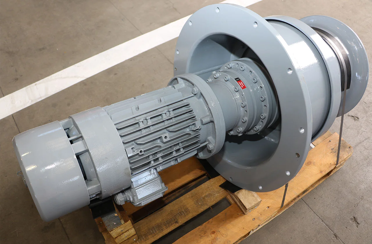 
High speed 380v electric sailing vertical winch capstan for boat yacht 