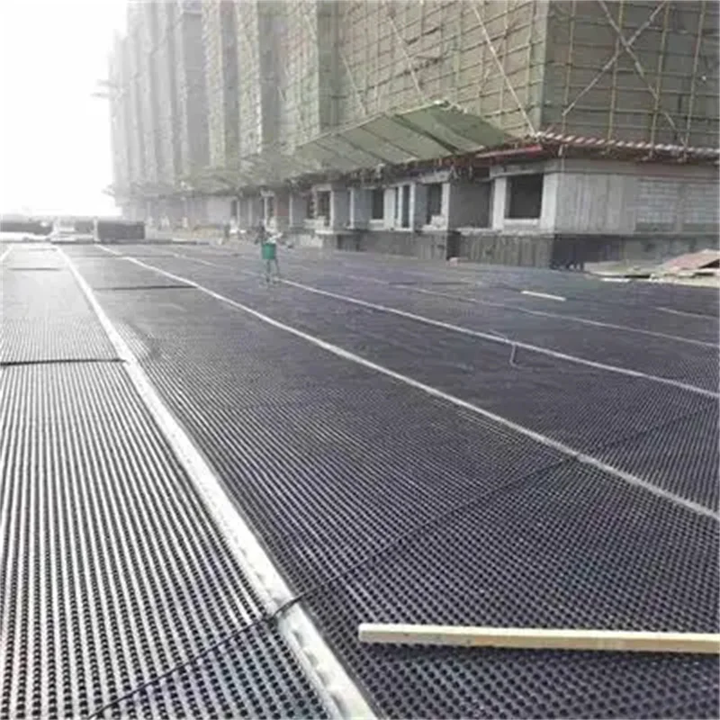 8mm Height HDPE Plastic Waterproof Dimpled Drainage Sheet Drainage Board