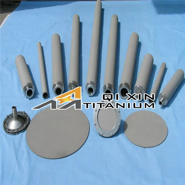 High Quality Customized Sintered Titanium and Stainless Steel Filter