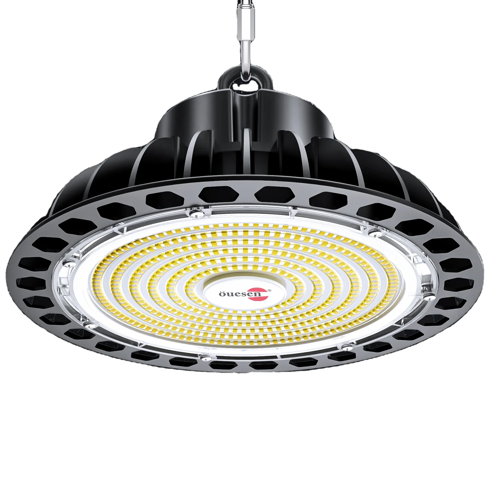 5 Years Warranty IP65 High Bay Light Black Heat Dissipation Aluminum 5000K Daylight 150W LED High Bay Light