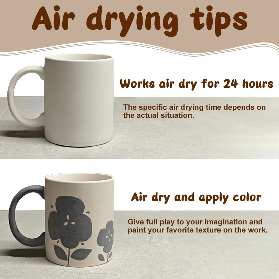 Factory Direct Sales Plastic Ceramic Clay Tool Set Air Dry Clay Mineral Soft Ceramic Clay