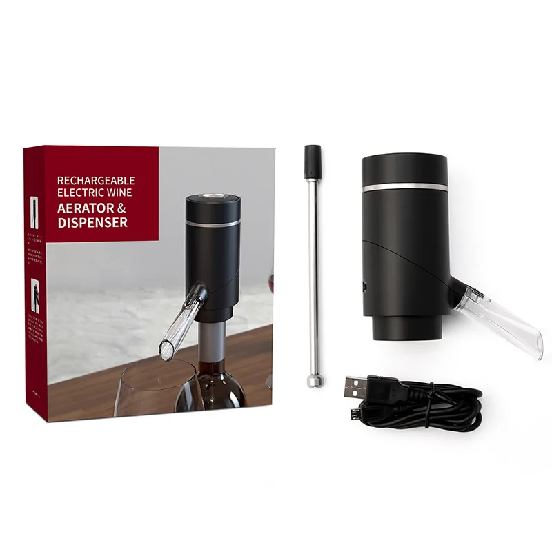 Portable Electric Smart Wine Aerator Decanter or Automatic Wine Pourer