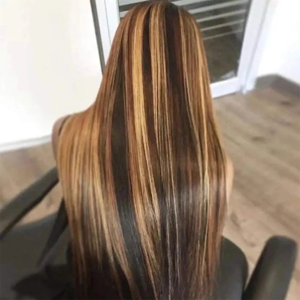 Wholesale Brazilian Virgin Remy Human Hair 13X4&6 Lace Front Highlight Wigs HD Transparent Human Hair Wigs For Black Women