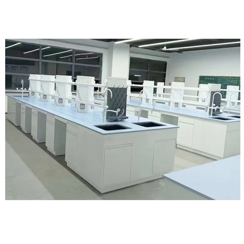 Pharmaceutical industry chemistry Laboratory equipment lab wall bench island lab bench