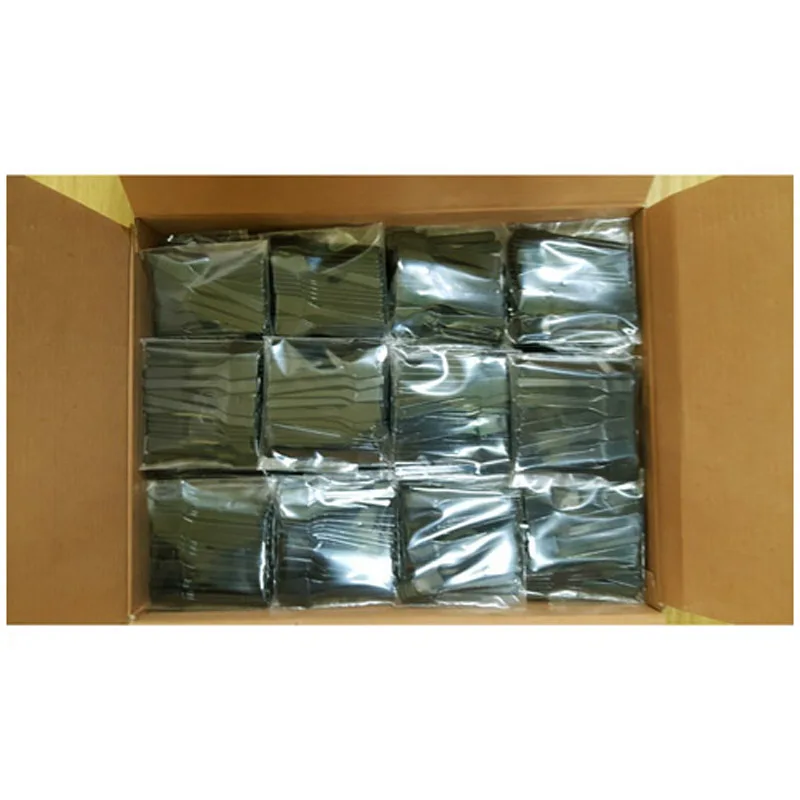 In Stock Wholesale Disposable Mini Plastic Makeup Spade Spatula for Facial Cream